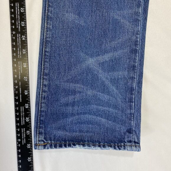 Polo Ralph Lauren Jeans Mens 36x32 Blue Slim Straight Fit Medium Fade Wash Denim - Picture 12 of 13